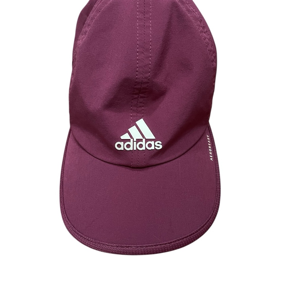 Adidas Maroon Cap with White Logo